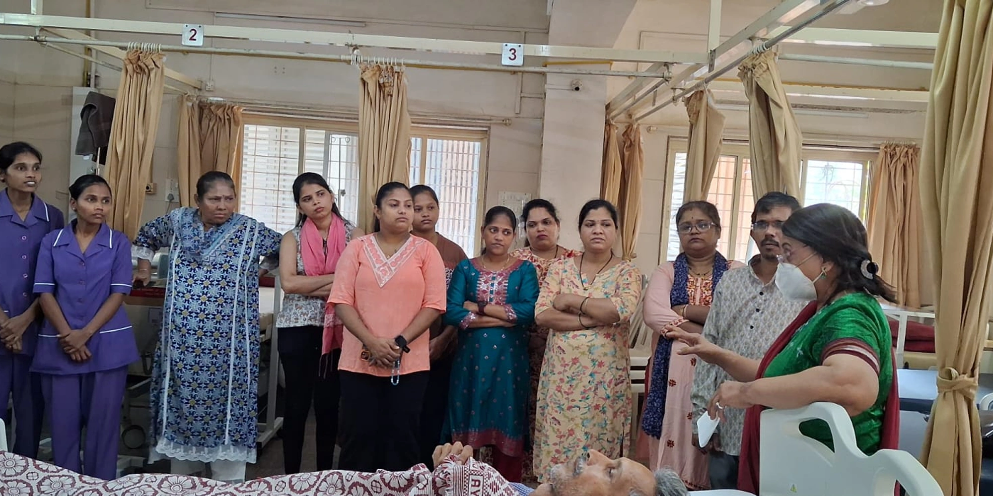 Educational Programme at Dhanwantari Hospital
